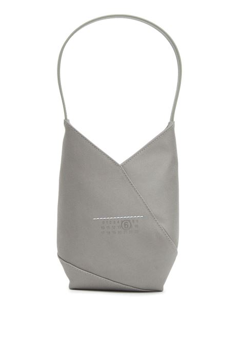 Borsa a mano Japanese hobo in grigio Mm6 maison margiela  - donna MM6 MAISON MARGIELA | Borse a mano | SB5WD0025P6995T8052